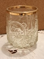 Első világháborús üveg pohár