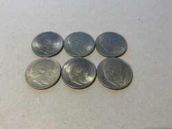 6 db 1967-es Kossuth 5 forintos