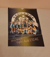 Győri Audi ETO KC falinaptár 2016-os