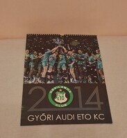 Győri Audi Eto KC falinaptár 2014-es