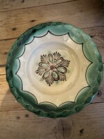 Kántor Sándor és Idősebb Szabó által készített 23cm-es tányér.