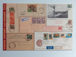 Képeslap - Kanada 2010, A tigris éve sorozatból; "Postal History and Usages"