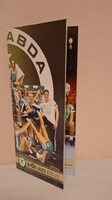 Győri Audi ETO KC kisfüzet 2015/ 2016