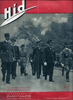 HÍD képes hetilap – 1941. XI. 18. – II. világháborús katonai címlap – Zilahy Lajos