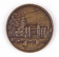 1M141 Tóth Sándor : Civitatis Miskolcz Sigillum bronz plakett