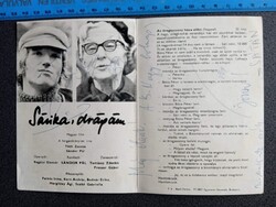 ZA643.68 Sárika, drágám - bemutatójára küldött lap - Sándor Pál - Presszer, Kern -teleírva- aláírás?