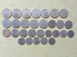 Németország NDK 29 db Különböző Érme 1,5,10,50 Pfennig 1949-1983