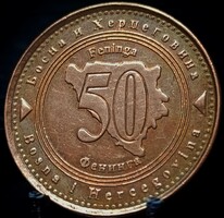 Bosznia és Hercegovina  50 Fening, 1998 A13E4V
