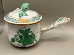 Herendi - zöld Apponyi - csokis,puncsos