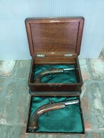 1800 As évek, antik párbaj pisztoly pár.