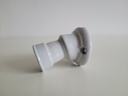 Régi vintage kőporcelán fali lámpa foglalat Noris porcelán falikar