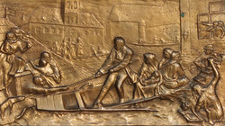 Bíró A. jelzéssel: Az árvizi hajós