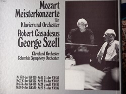 MOZART. MEISTERKONZERTE. GEORGE SZELL. 4 LP BOX