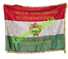Magyar Népköztársaság Belügyminisztérium Vándorzászlója Rendőrség Extra nagy méret