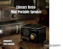 Hordozható Bluetooth hangszóró mini vezeték nélküli USB TF kártya lejátszó zenedoboz FM tuner