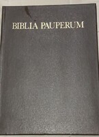 Biblia Pauperum – középkori képes biblia fakszimile kiadás,