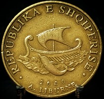 Albánia 20 Lek, 2000 D11I3