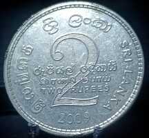 Srí Lanka 2 rúpia, 2009 D14C3