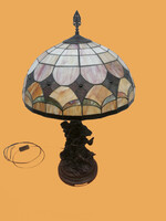 Tiffany lámpa bronz lámpa teste jelzett