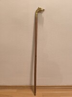 Sétabot sétapálca réz lófejes