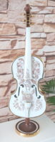 Szász Endre porcelain violin – flawless, collector's rarity
