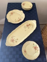 Jelzett Zsolnay desszertes készlet