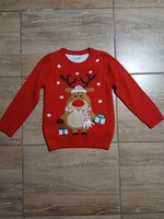 F&F kids karácsonyi felső 122-es