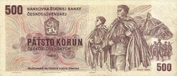 500 korun korona 1973 Csehszlovákia 3.