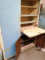 RÉGI ANTIK RETRO KONYHASZEKRÉNY KREDENC NÉPI PARASZT TÁROLÓ SZEKRÉNY