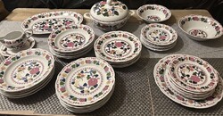 Kahla porcelán 12 személyes étkészlet