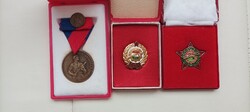 Worker Guard Badge and Medals