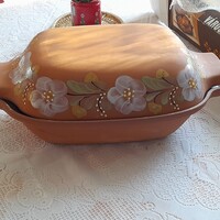 Kerámia sütőtál , cserép edény