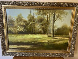 Kalcsó József Tavasz olaj festmény