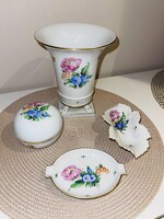 Herendi virágcsokor mintás asztali szett