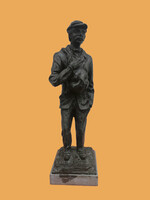 Bronz szobor  NAGY (J.Devriese Belga kortárs)