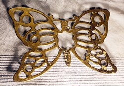 Retro vintage hatalmas lepke pillangó alakú edényalátét