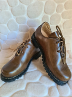 Dirndl & bua Haferlschuhe Model, barna bőr férfi vadász félcipő magas minőségű osztrák gyártmány