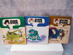 3 db POM POM mesekönyv