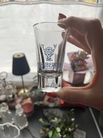 St Hubertus üveg pohár