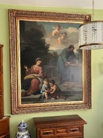 Jakobey Károly / Szent Család, 1885 / Olaj és vászon / 157 x 125 cm / Védett