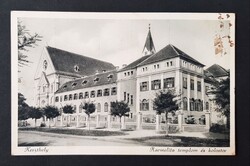 Keszthely Karmelita templom és kolostor képeslap Monostory