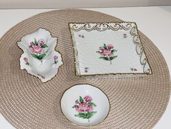 Herendi virágmintás asztali szett