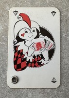ÁPISZ 1986 – ritka reklám játékkártya (számítástechnika, floppy, lyukkártya) – komplett sor