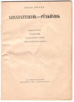 Volly István: Szilvesztertől-Pünkösdig  1949