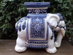 Kerámia Virágtartó - Elefánt.