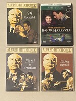 4 DB ALFRED HITCHCOCK - GYÁRI DVD FILM EGYÜTT