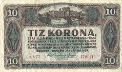 10 korona 1920 3.