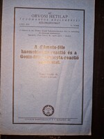 1931, orvosi könyv a vérbajról, Varga Aladár