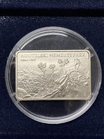 2025. évi Aggteleki Nemzeti Park színesfém emlékérme, BU