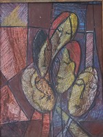 Scheiber Hugó jelzéssel, régi festmény